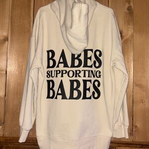 Brunette The Label Off-White Hoodie